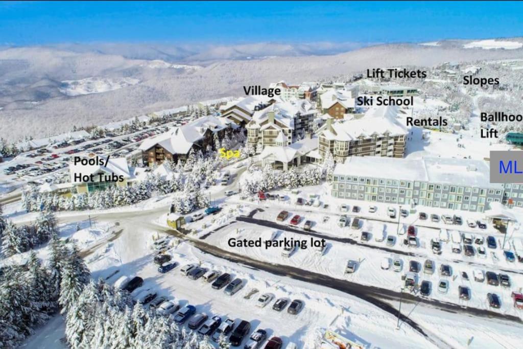 Mountain Lodge Getaway, Ski-In/Ski-Out, Heart Of The Village Snowshoe Exterior photo